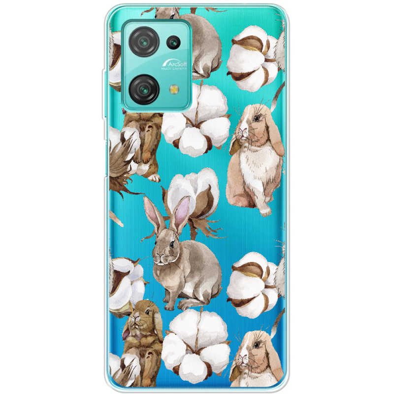 Прозрачный чехол BoxFace Blackview Oscal C30 Pro Cotton and Rabbits
