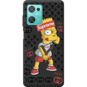 Черный чехол BoxFace Blackview Oscal C30 Pro Yellow Fun