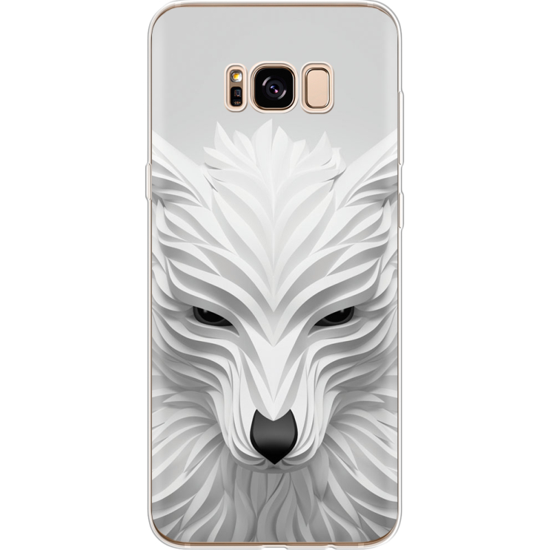Чехол Uprint Samsung G955 Galaxy S8 Plus White Wolf