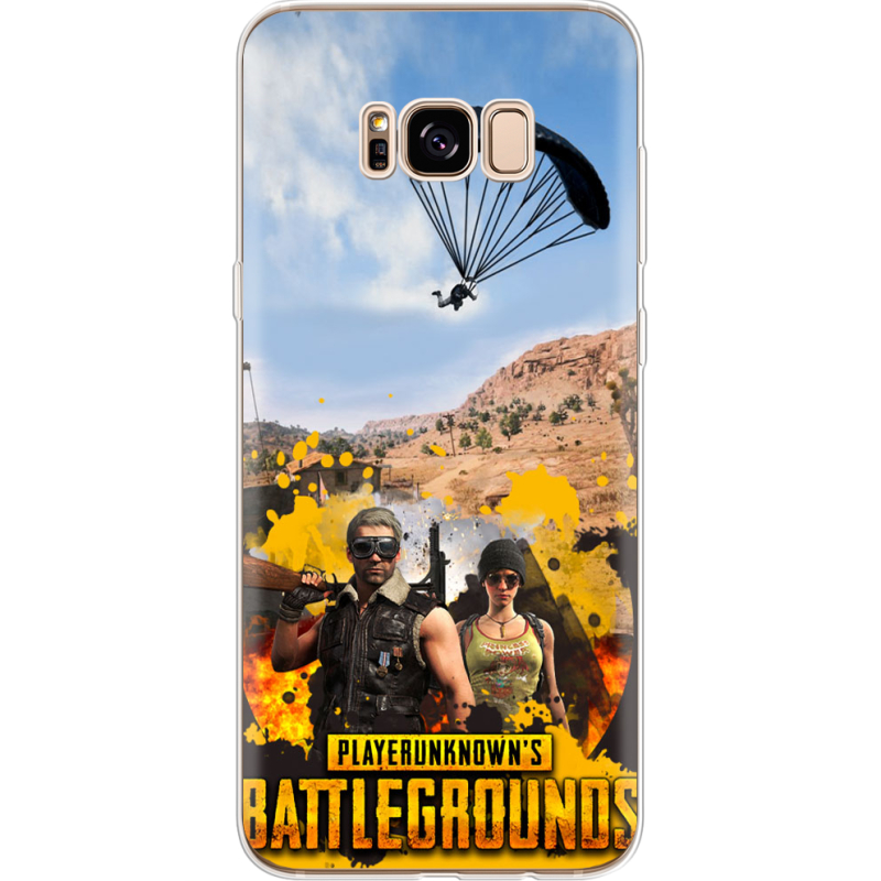 Чехол Uprint Samsung G955 Galaxy S8 Plus Pubg parachute