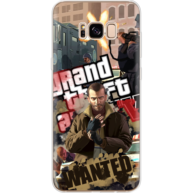 Чехол Uprint Samsung G955 Galaxy S8 Plus GTA 4