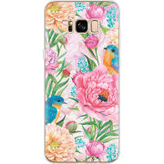 Чехол Uprint Samsung G955 Galaxy S8 Plus Birds in Flowers