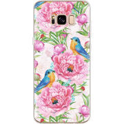 Чехол Uprint Samsung G955 Galaxy S8 Plus Birds and Flowers