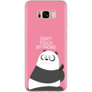 Чехол Uprint Samsung G955 Galaxy S8 Plus Dont Touch My Phone Panda