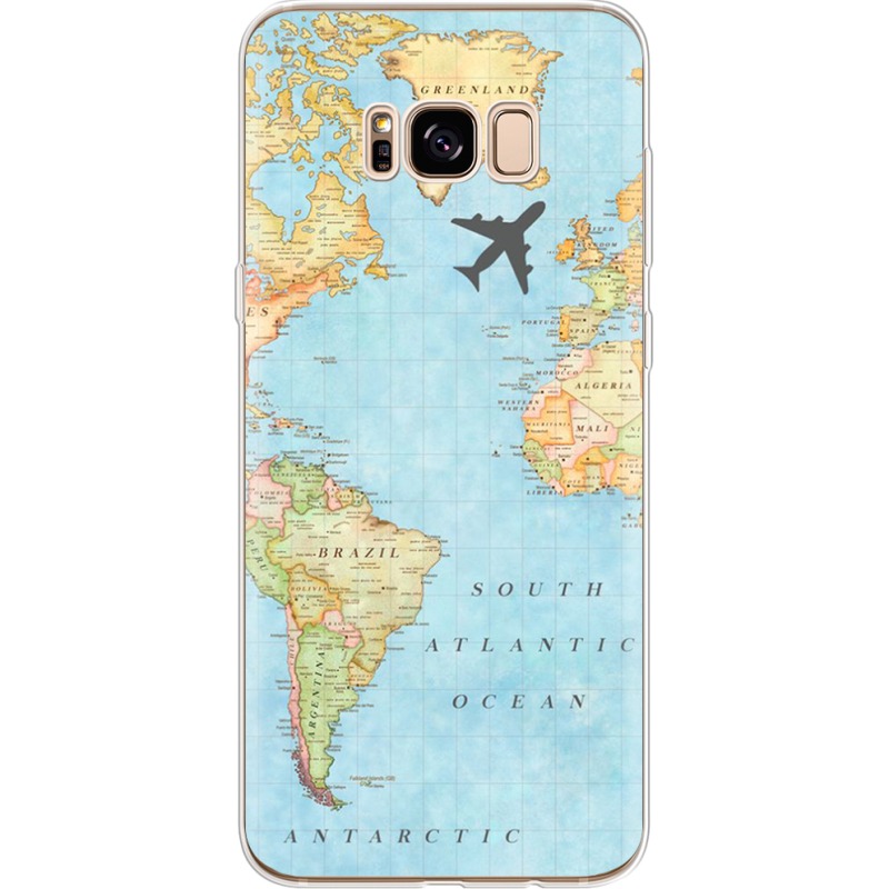 Чехол Uprint Samsung G955 Galaxy S8 Plus Карта