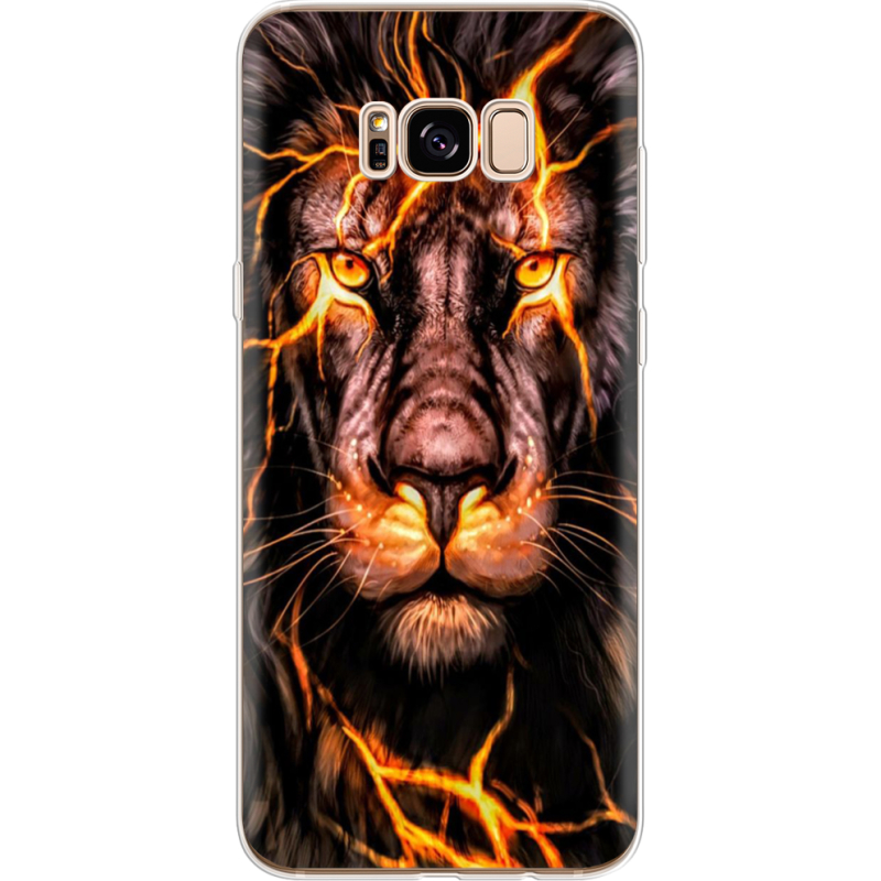 Чехол Uprint Samsung G955 Galaxy S8 Plus Fire Lion