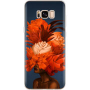 Чехол Uprint Samsung G955 Galaxy S8 Plus Exquisite Orange Flowers