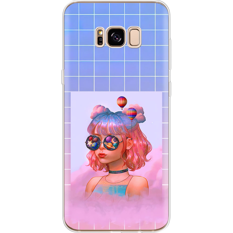 Чехол Uprint Samsung G955 Galaxy S8 Plus Girl in the Clouds