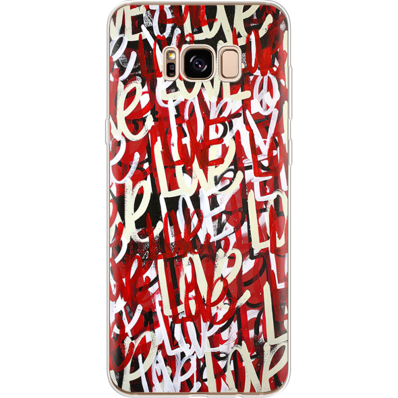 Чехол Uprint Samsung G955 Galaxy S8 Plus Love Graffiti