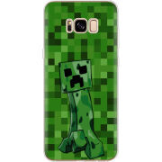 Чехол Uprint Samsung G955 Galaxy S8 Plus Minecraft Creeper