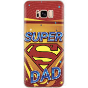 Чехол Uprint Samsung G955 Galaxy S8 Plus Super Dad