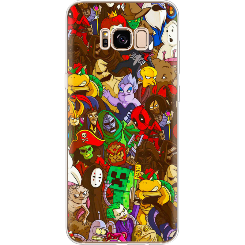Чехол Uprint Samsung G955 Galaxy S8 Plus Злодеи