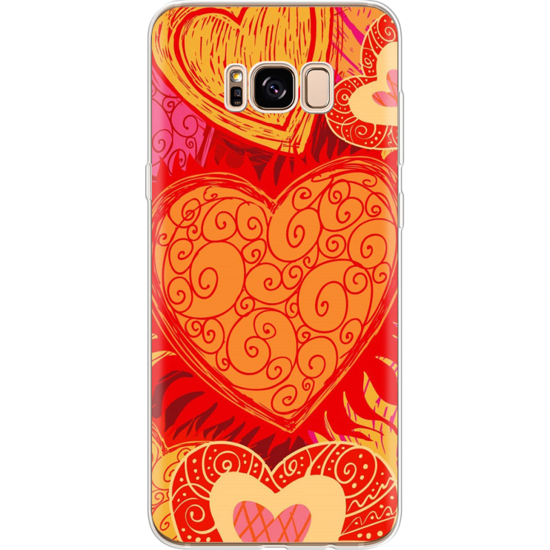 Чехол Uprint Samsung G955 Galaxy S8 Plus Warm Hearts