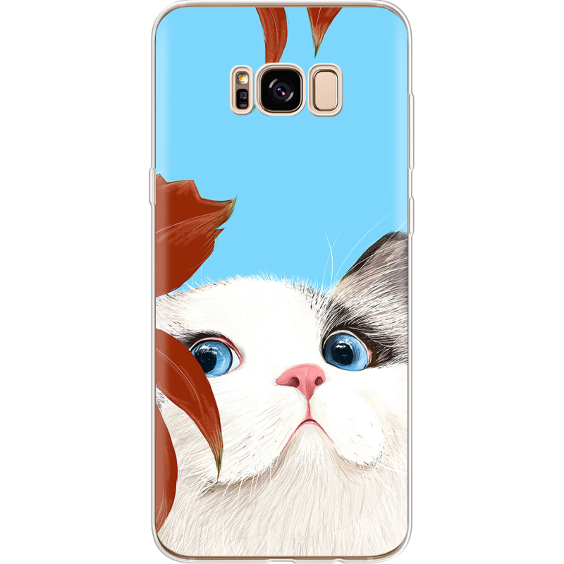 Чехол Uprint Samsung G955 Galaxy S8 Plus Wondering Cat