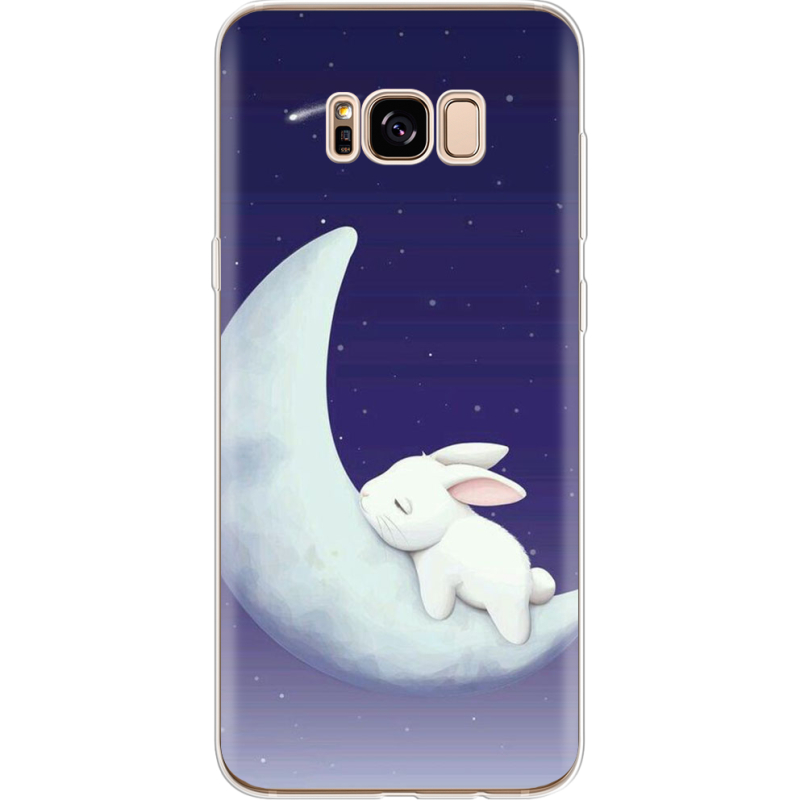 Чехол Uprint Samsung G955 Galaxy S8 Plus Moon Bunny