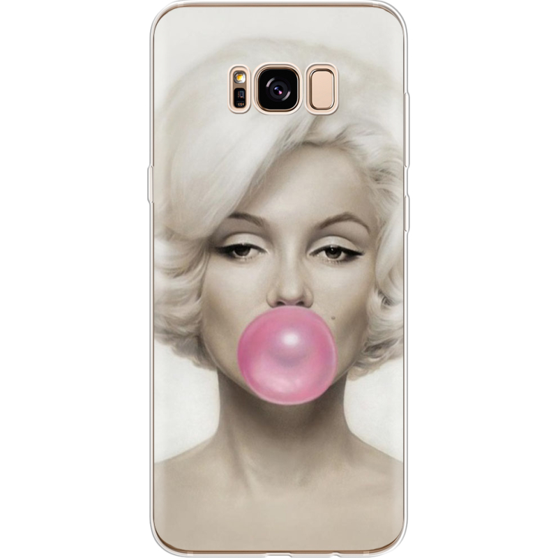 Чехол Uprint Samsung G955 Galaxy S8 Plus Marilyn Monroe Bubble Gum