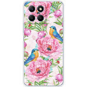 Чехол BoxFace Honor X6 Birds and Flowers