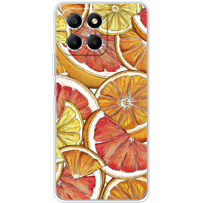 Чехол BoxFace Honor X6 Citrus Pattern