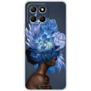 Чехол BoxFace Honor X6 Exquisite Blue Flowers