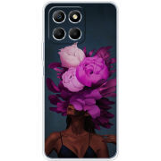 Чехол BoxFace Honor X6 Exquisite Purple Flowers