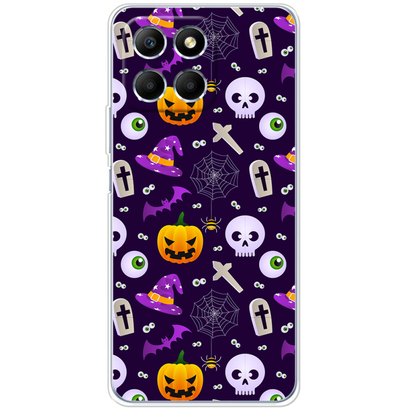 Чехол BoxFace Honor X6 Halloween Purple Mood