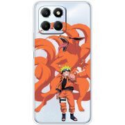 Прозрачный чехол BoxFace Honor X6 Naruto and Kurama