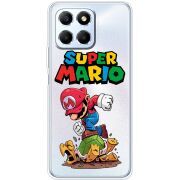 Прозрачный чехол BoxFace Honor X6 Super Mario