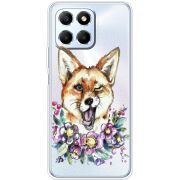 Прозрачный чехол BoxFace Honor X6 Winking Fox