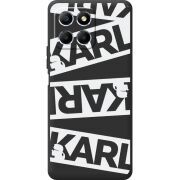 Черный чехол BoxFace Honor X6 White Karl