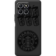 Черный чехол BoxFace Honor X6 Black Coffee