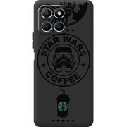 Черный чехол BoxFace Honor X6 Dark Coffee