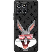 Черный чехол BoxFace Honor X6 looney bunny