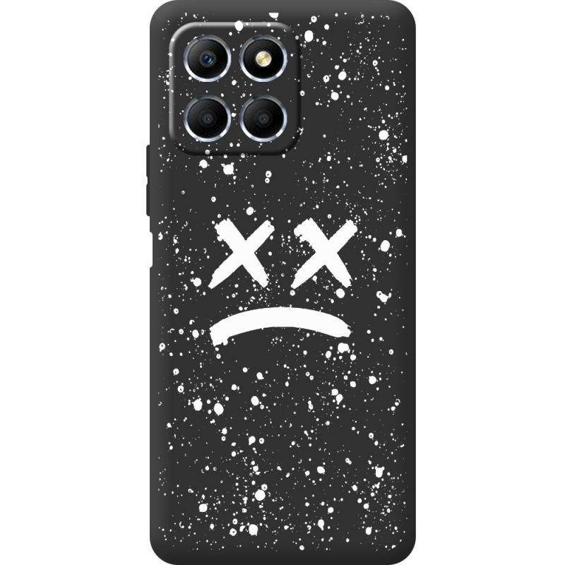 Черный чехол BoxFace Honor X6 Sad Way