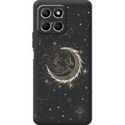 Черный чехол BoxFace Honor X6 Moon