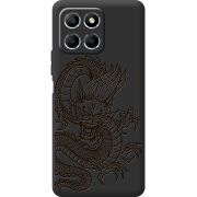 Черный чехол BoxFace Honor X6 Chinese Dragon