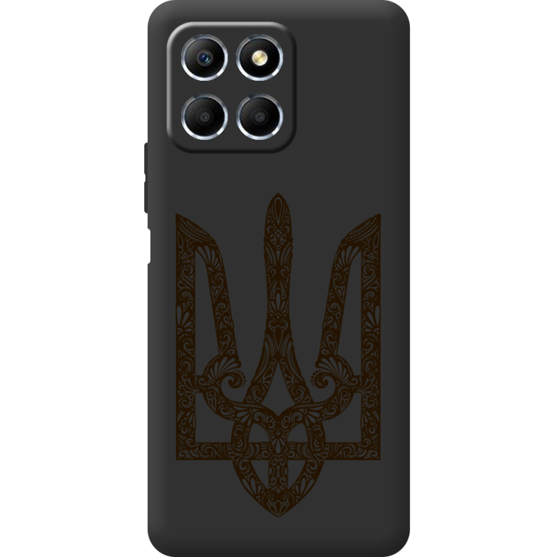 Черный чехол BoxFace Honor X6 Ukrainian Trident