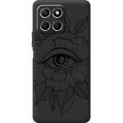 Черный чехол BoxFace Honor X6 Eye