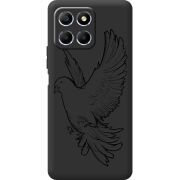 Черный чехол BoxFace Honor X6 Dove