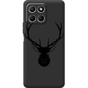 Черный чехол BoxFace Honor X6 Deer