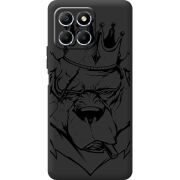 Черный чехол BoxFace Honor X6 Bear King