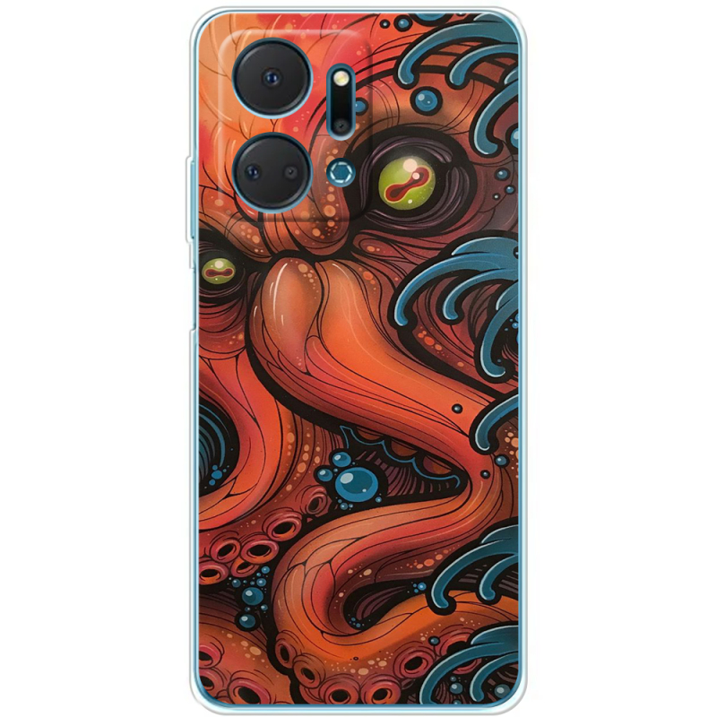 Чехол BoxFace Honor X7a Octopus