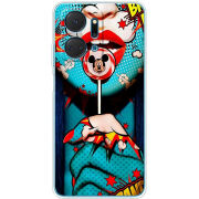 Чехол BoxFace Honor X7a Girl Pop Art