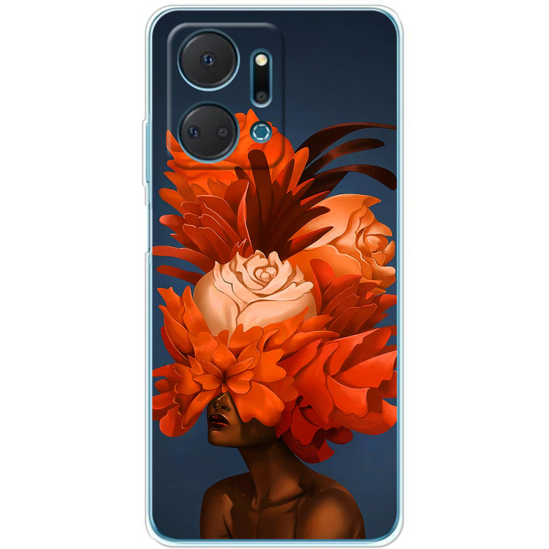 Чехол BoxFace Honor X7a Exquisite Orange Flowers