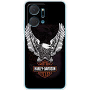 Чехол BoxFace Honor X7a Harley Davidson and eagle
