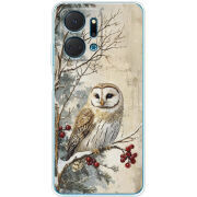 Чехол BoxFace Honor X7a Christmas Owl