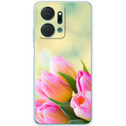 Чехол BoxFace Honor X7a Bouquet of Tulips