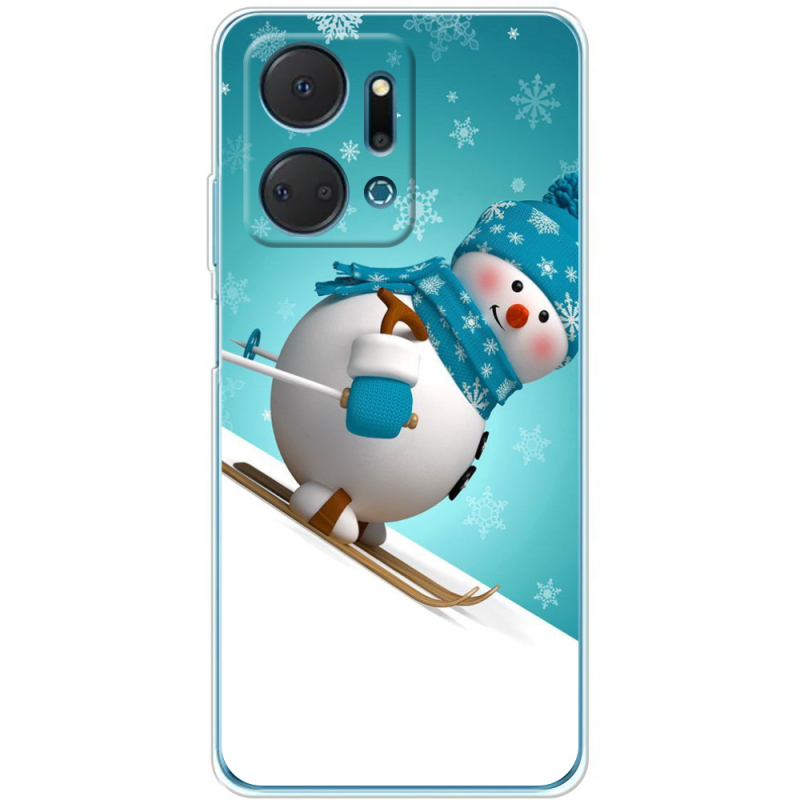 Чехол BoxFace Honor X7a Skier Snowman