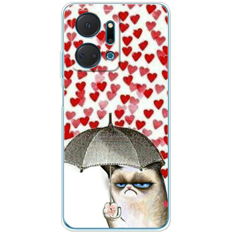 Чехол BoxFace Honor X7a Raining Hearts