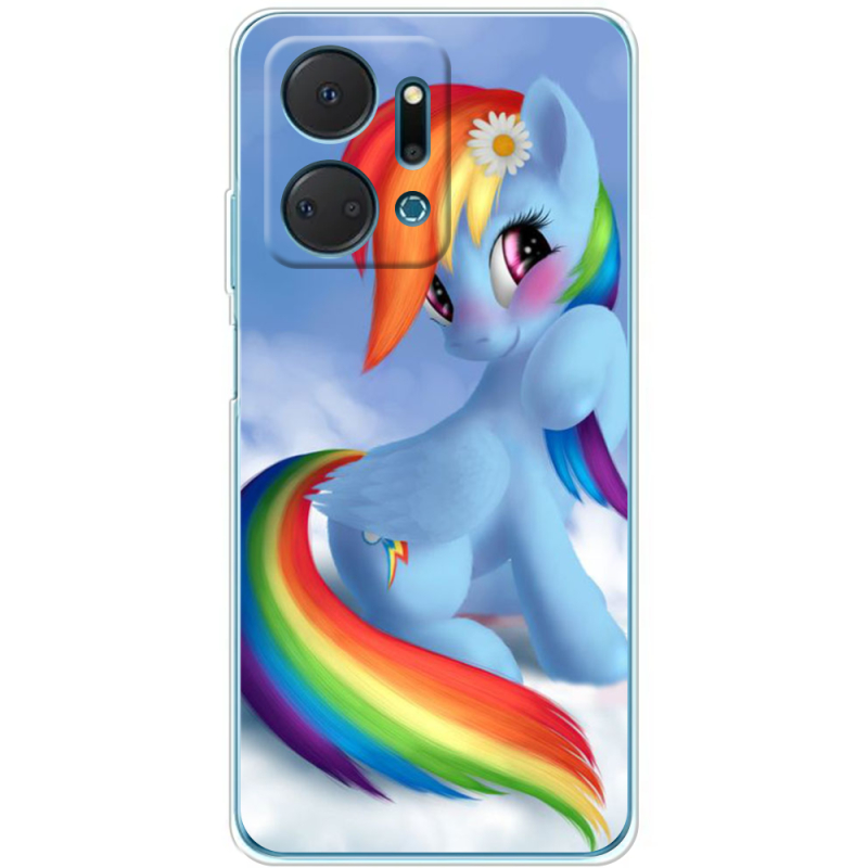 Чехол BoxFace Honor X7a My Little Pony Rainbow Dash