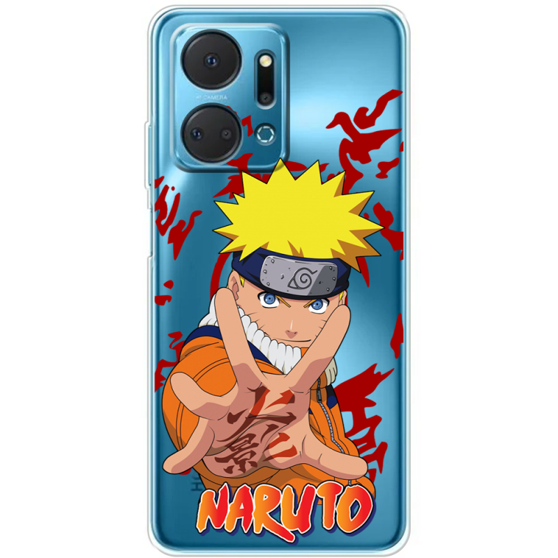 Прозрачный чехол BoxFace Honor X7a Naruto